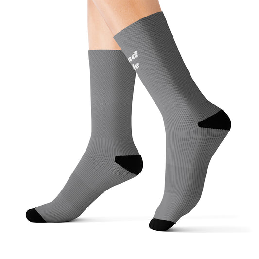 Grey Island Style Socks